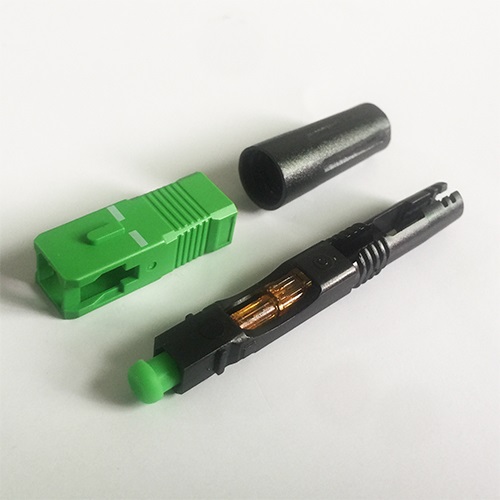 Type 40 optical fiber fast connector